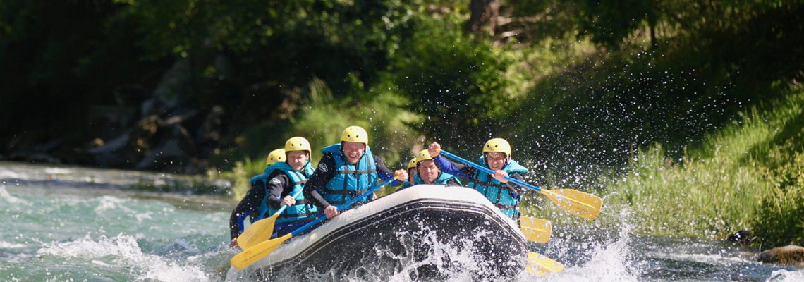 rafting dans les Pyrénées